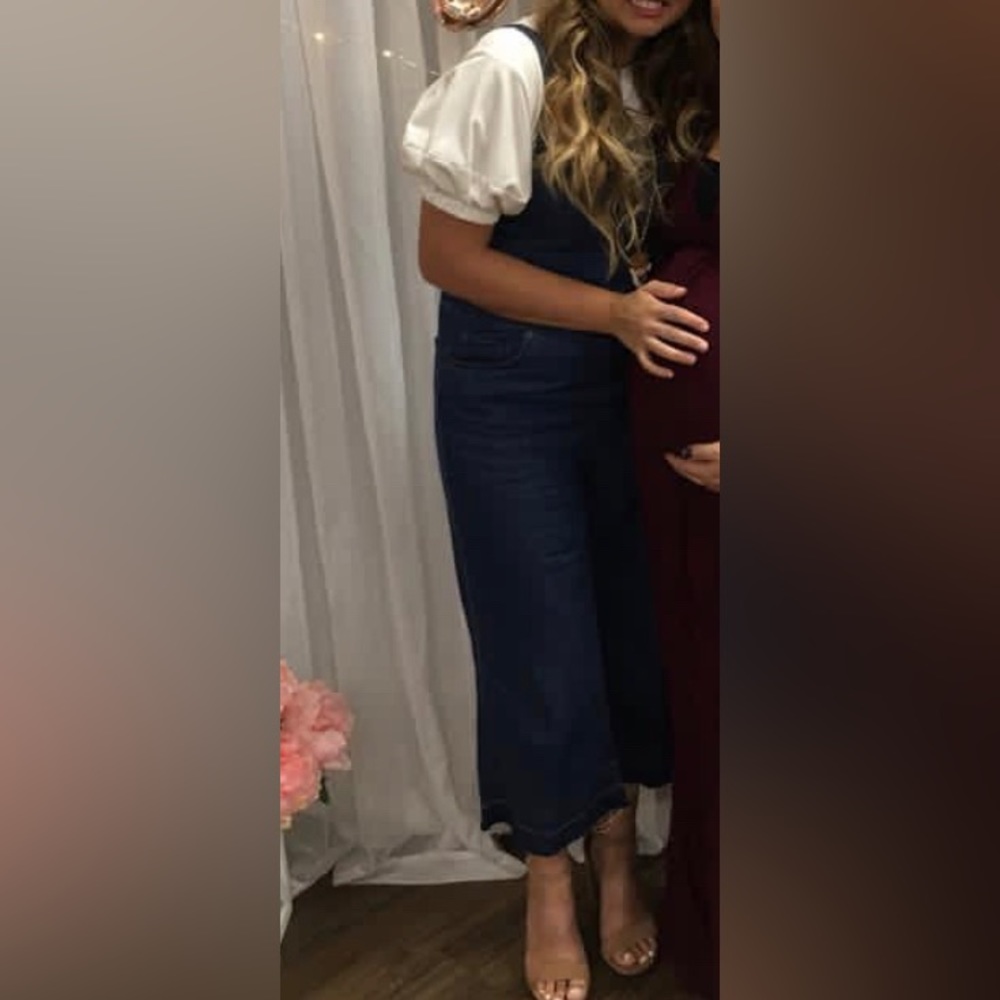 Open back overall